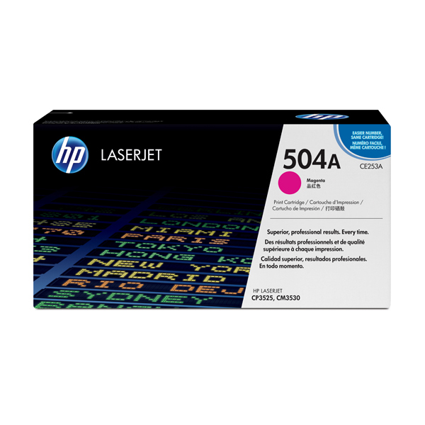 Hp - Toner - 504A - Magenta - CE253A - 7.000 pag