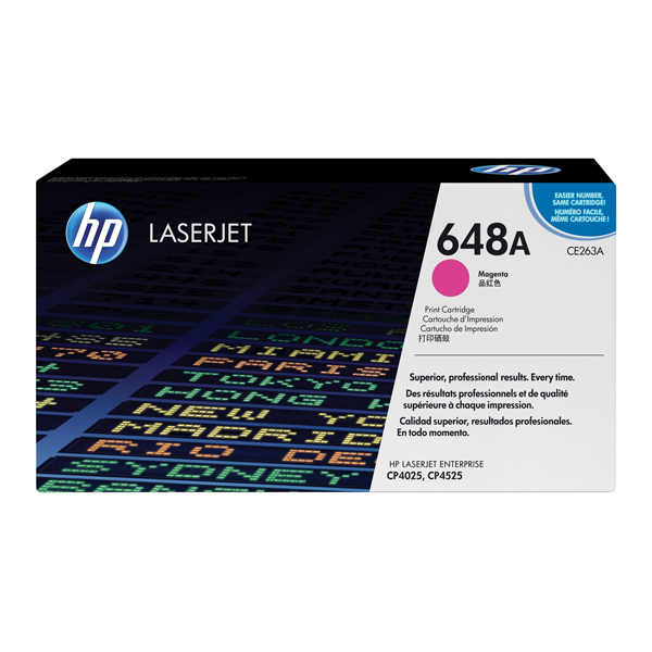 Hp - Toner - 648A - Magenta - CE263A - 11.000 pag