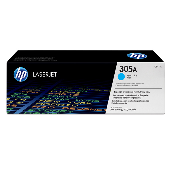 Hp - Toner - 305A - Ciano - CE411A - 2.600 pag