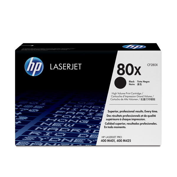 Hp - Toner - 80X - Nero - CF280X - 6.900 pag