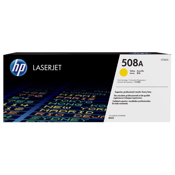 Hp - Toner - 508A - Giallo - CF362A - 5.000 pag