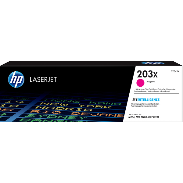 Hp - Toner - 203X - Magenta - CF543X - 2.500 pag