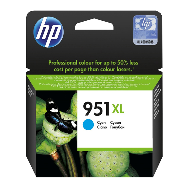 Hp - Cartuccia ink - 951XL - Ciano - CN046AE - 1.500 pag