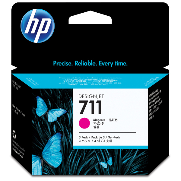 Hp - Confezione 3 cartucce ink - Magenta - CZ135A - 29ml cad