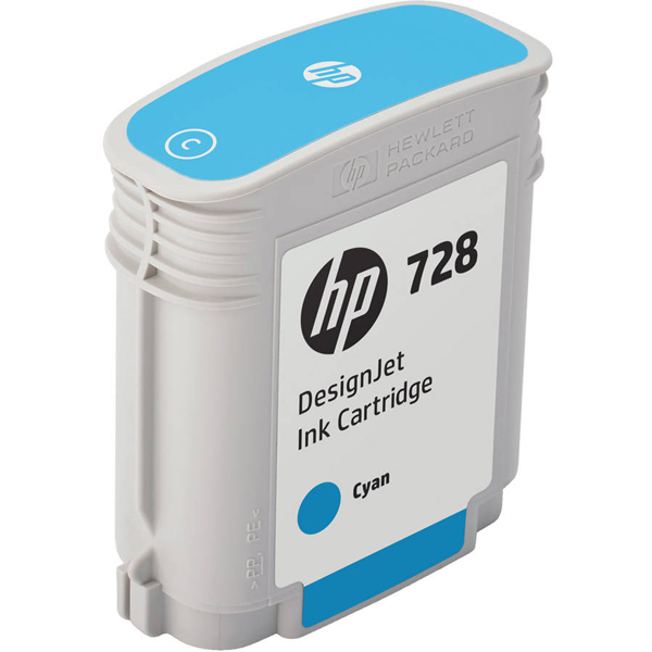 Hp - Cartuccia ink - 728 - Ciano - F9J63A - 40ml