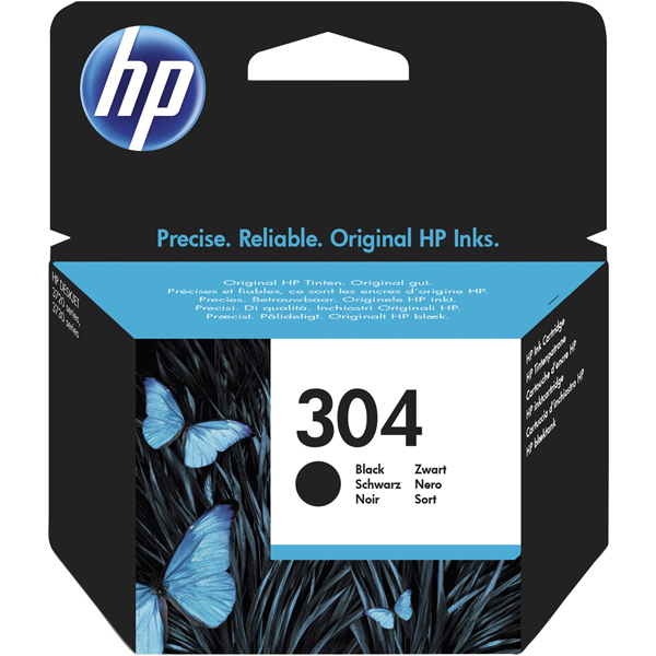 Hp - Cartuccia ink - 304 - Nero - N9K06AE - 120 pag