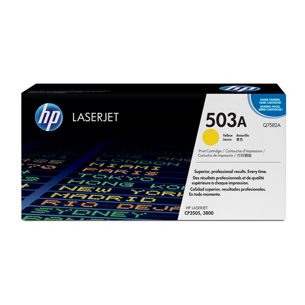 Hp - Toner - 503A - Giallo - Q7582A - 6.000 pag