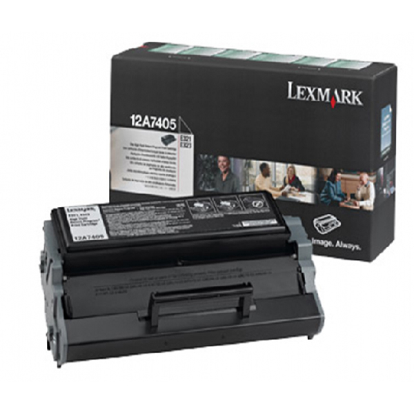 Lexmark/Ibm - Toner - Nero - 12A7405 - return program - 6.000 pag