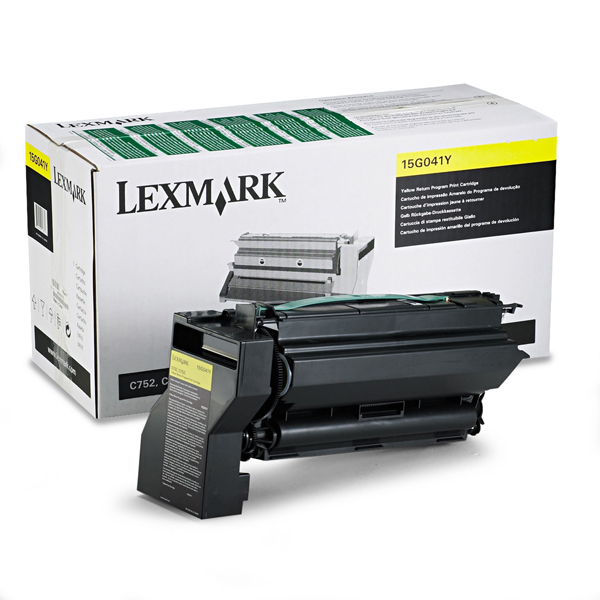 Lexmark/Ibm - Toner - Giallo - 15G042Y - return program - 15.000 pag