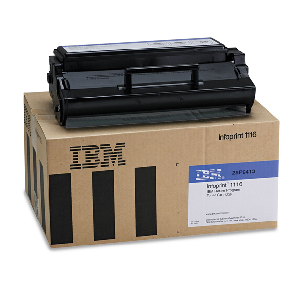 Lexmark/Ibm - Toner - Nero - 28P2412 - return program - 3.000 pag