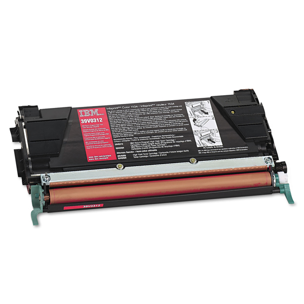 Lexmark/Ibm - Toner - Magenta - 39V0312 - return program - 5.000 pag