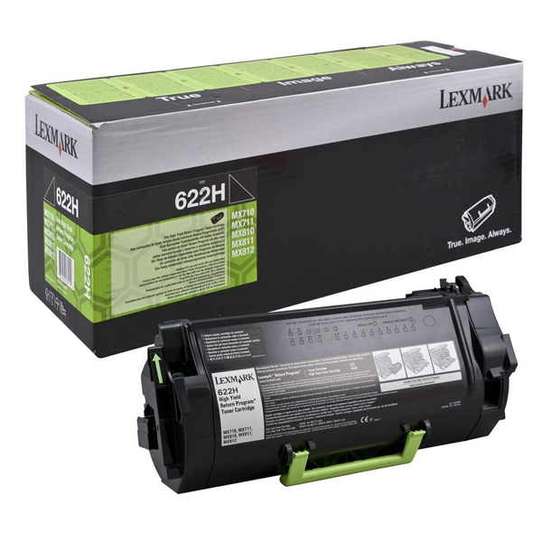 Lexmark/Ibm - Toner - Nero - 62D2H00 - return program - 25.000 pag