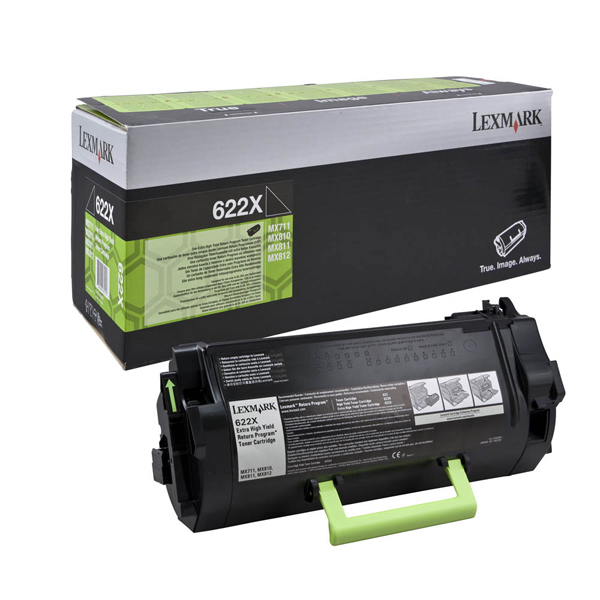 Lexmark/Ibm - Toner - Nero - 62D2X00 - return program - 45.000 pag