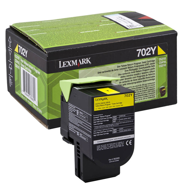 Lexmark/Ibm - Toner - Giallo - 70C20Y0 - return program - 1.000 pag