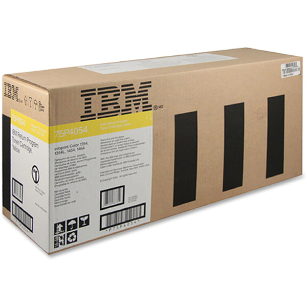 Lexmark/Ibm - Toner - Giallo - 75P4054 - return program - 6.000 pag