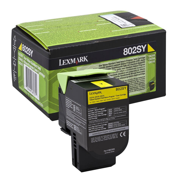 Lexmark/Ibm - Toner - Giallo - 80C2SY0 - return program - 2.000 pag