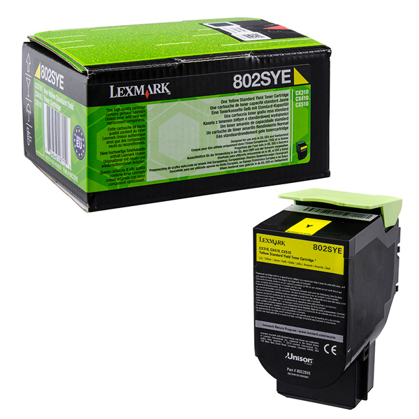 Lexmark/Ibm - Toner - Giallo - 80C2SYE - 2.000 pag