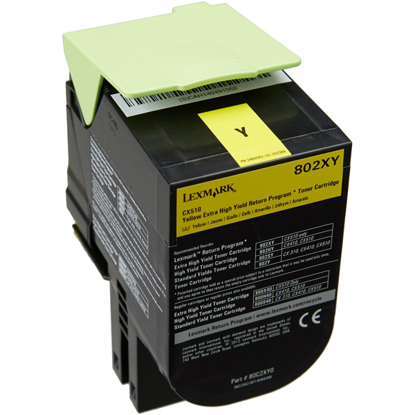 Lexmark/Ibm - Toner - Giallo - 80C2XY0 - return program - 4.000 pag