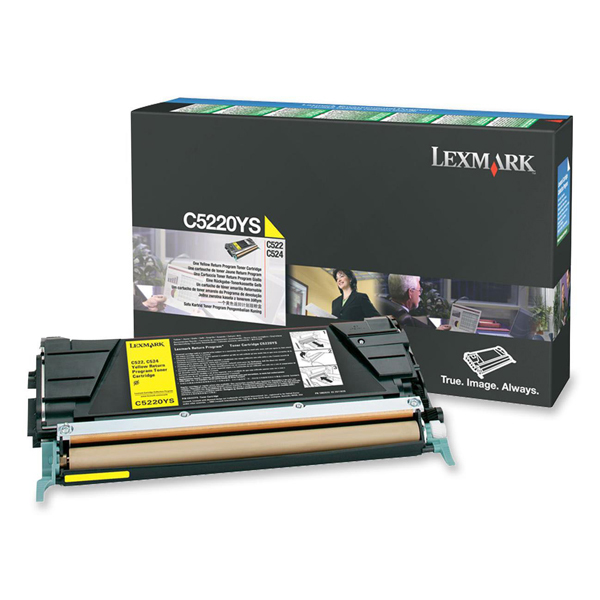 Lexmark/Ibm - Toner - Giallo - C5220YS - return program - 3.000 pag