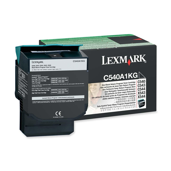 Lexmark/Ibm - Toner - Nero - C540A1KG - return program - 1.000 pag