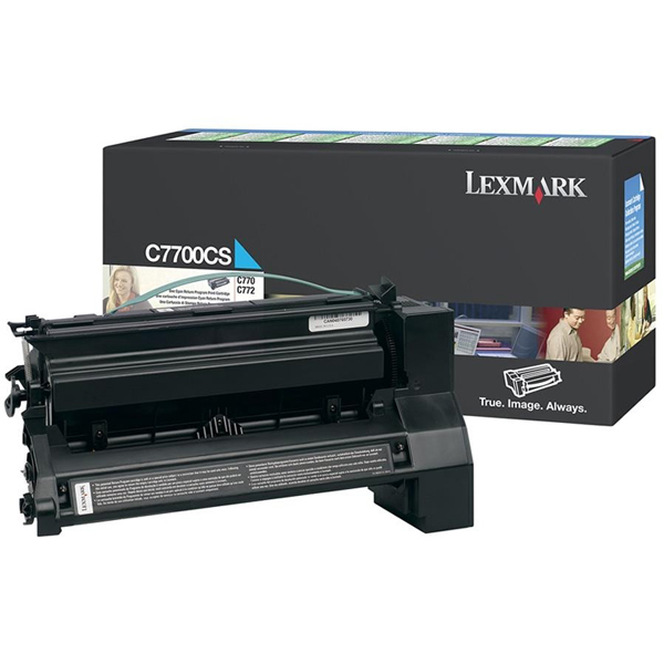 Lexmark/Ibm - Toner - Ciano - C7700CS - return program - 6.000 pag