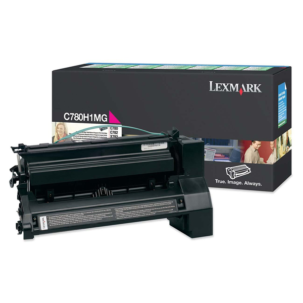 Lexmark/Ibm - Toner - Magenta - C780H1MG - return program - 10.000 pag