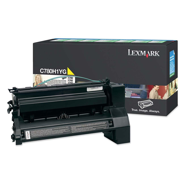 Lexmark/Ibm - Toner - Giallo - C780H1YG - return program - 10.000 pag