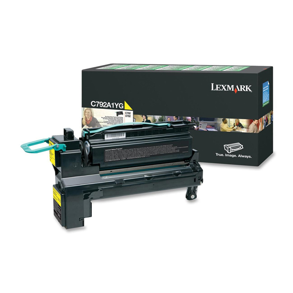 Lexmark/Ibm - Toner - Giallo - C792A1YG - return program - 6.000 pag