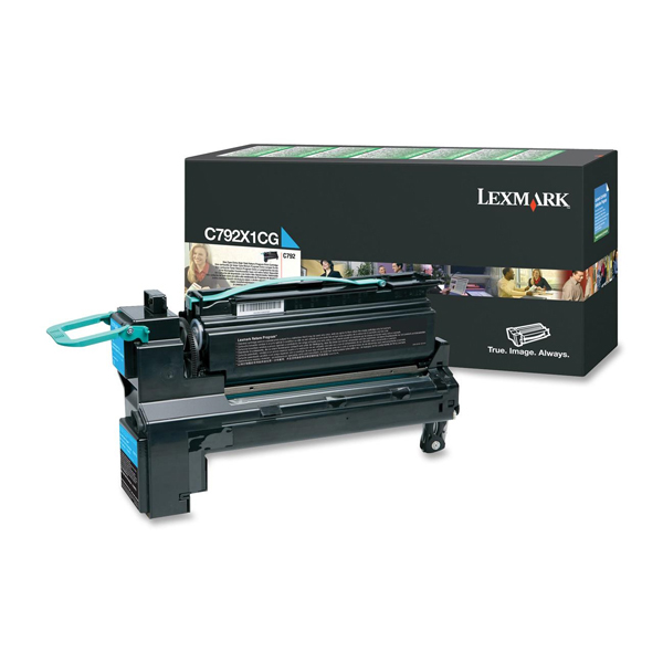 Lexmark/Ibm - Toner - Ciano - C792X1CG - return program - 20.000 pag