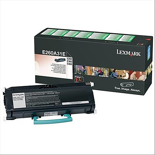 Lexmark/Ibm - Toner - Nero - E260A31E - non return program - 3.500 pag