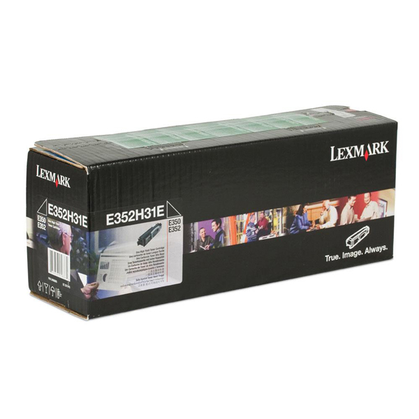 Lexmark/Ibm - Toner - Nero - E352H31E - return program - 9.000 pag