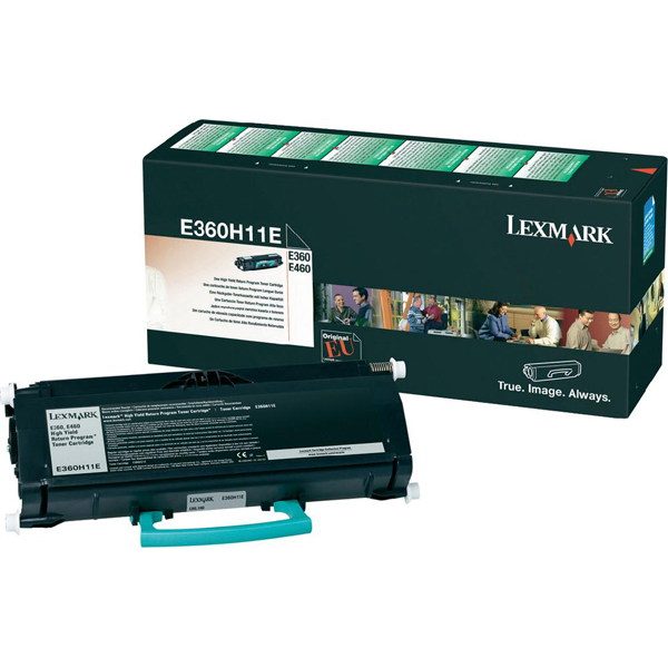 Lexmark/Ibm - Toner - Nero - E360H11E - return program - 9.000 pag