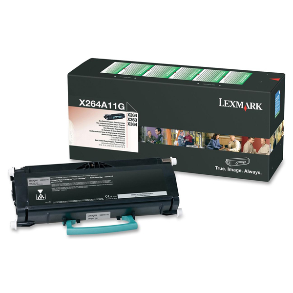 Lexmark/Ibm - Toner - Nero - X264A11G - return program - 3.500 pag