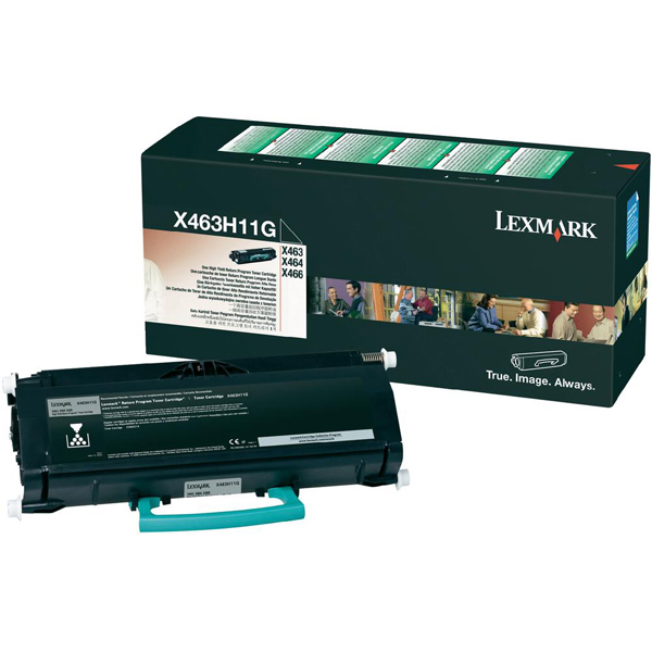 Lexmark/Ibm - Toner - Nero - X463H11G - return program - 9.000 pag