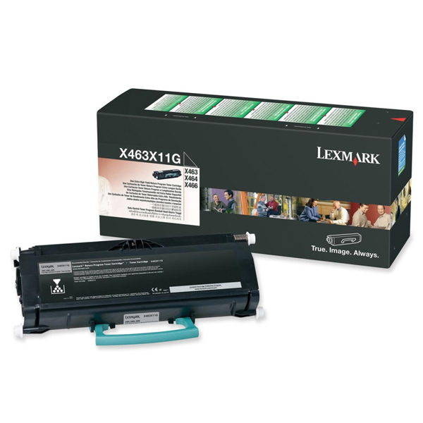 Lexmark/Ibm - Toner - Nero - X463X11G - return program - 15.000 pag