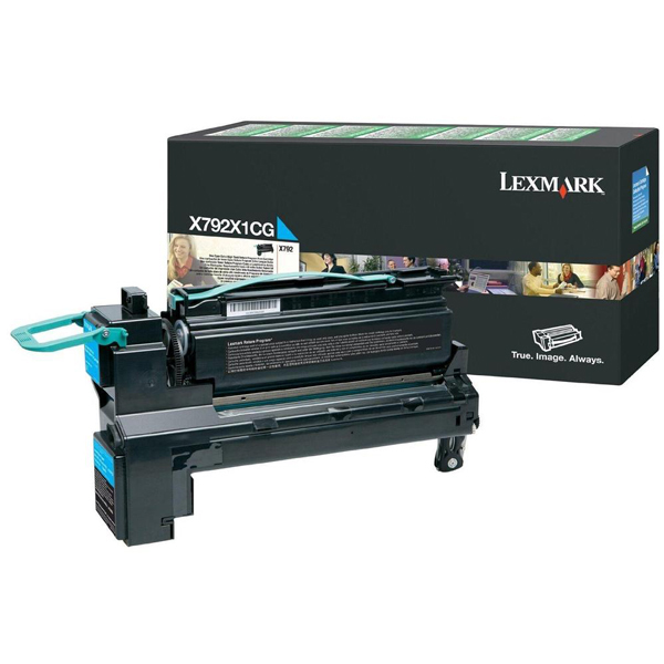 Lexmark/Ibm - Toner - Ciano - X792X1CG - return program - 20.000 pag