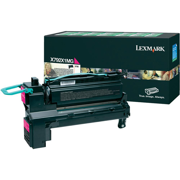 Lexmark/Ibm - Toner - Magenta - X792X1MG - return program - 20.000 pag