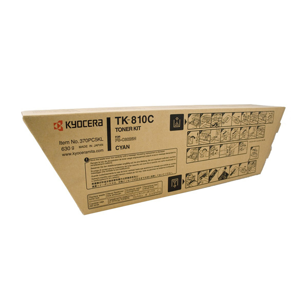 Kyocera/Mita - Toner - Ciano - TK-810C - 370PC5KL - 20.000 pag