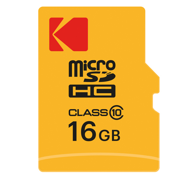 Kodak - Micro SDHC Class 10 Extra - EKMSDM16GHC10CK - 16GB