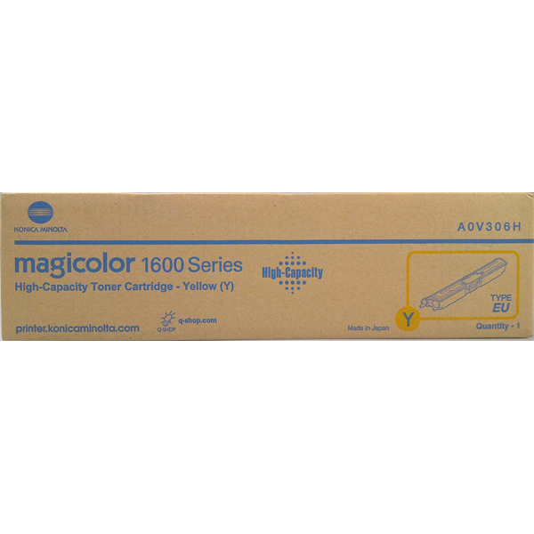 Konica Minolta - toner - A0V306H - giallo, magic color 1650en alta capacita\