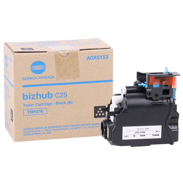 Konica Minolta - toner - A0X5153 - tnp27k nero per bizhub c25