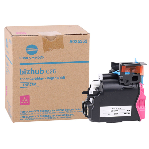 Konica Minolta - toner -A0X5353 - tnp27 magenta per bizhub c25