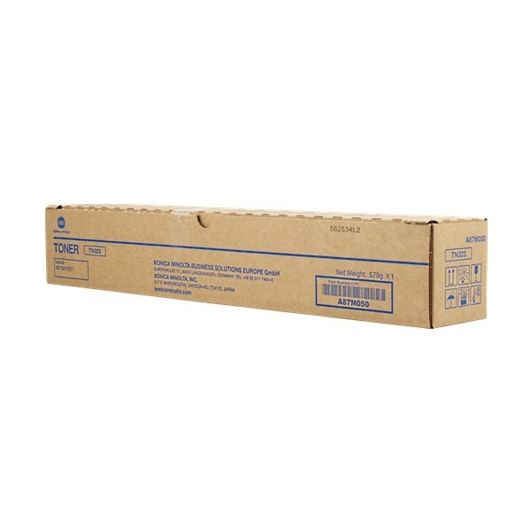 Konica Minolta - toner - A87M050 - tn323 nero per bizhub 227/287, 23.000 pagine