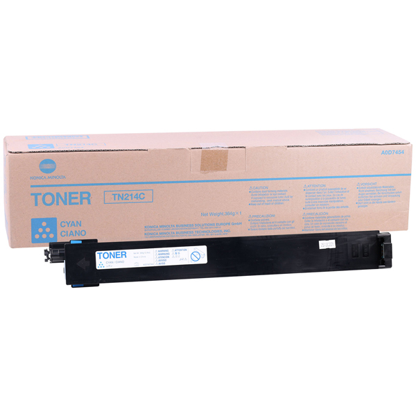 Konica Minolta - toner - A0D7454 - tn214 ciano per bizhub c200