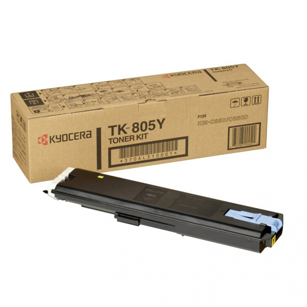 Kyocera/Mita - Toner - Giallo - TK-805Y - 370AL310 - 10.000 pag