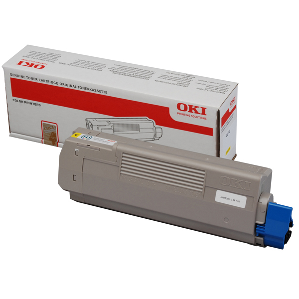 Oki - toner - 44315305 - giallo per c610