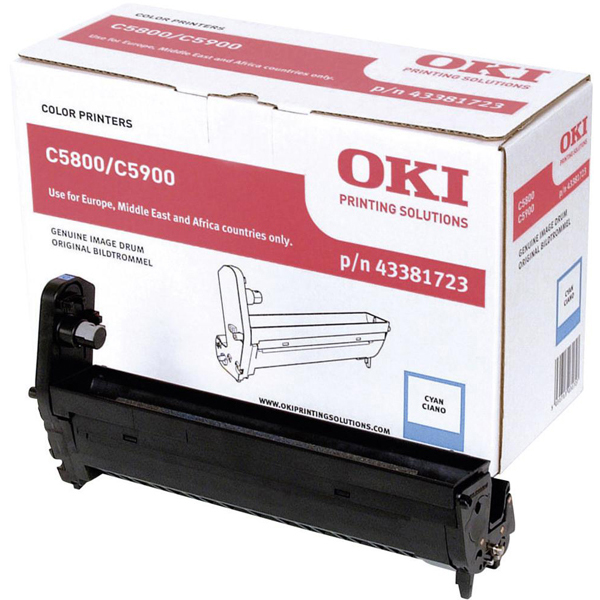 Oki - drum - 43381723 - c5800/c5900 ciano