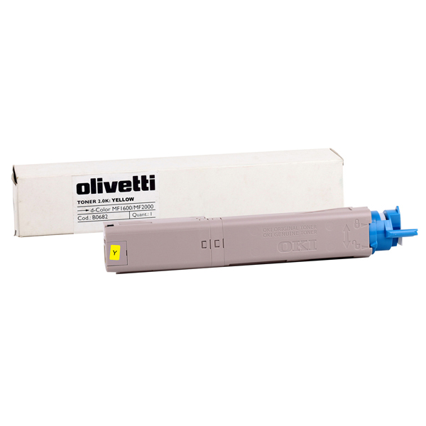 Olivetti - Toner - Giallo - B0890 - 2.500 pag