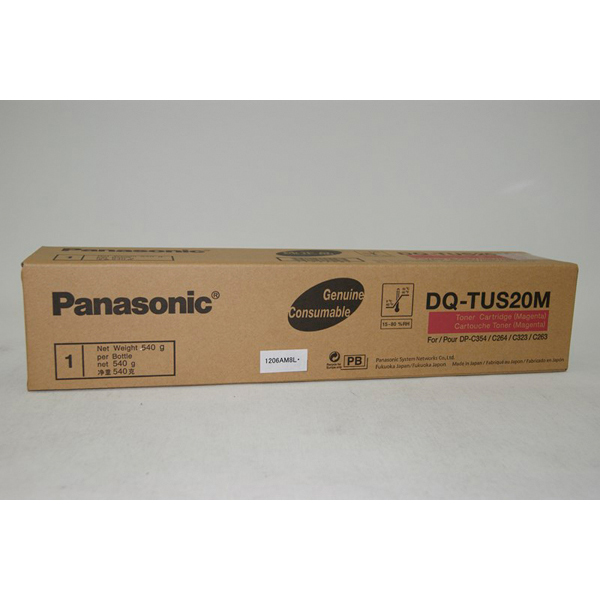 Panasonic - Toner - Magenta - DQ-TUS20M-PB - 20.000 pag