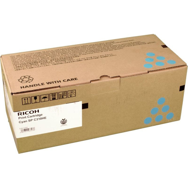 Ricoh - toner - 407637 - ciano spc 231n, 232dn lunga durata